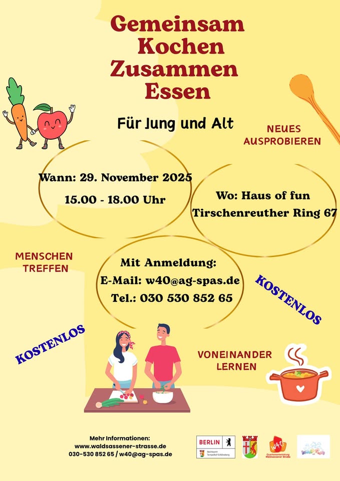 Gemeinsam Kochen - Zusammen Essen