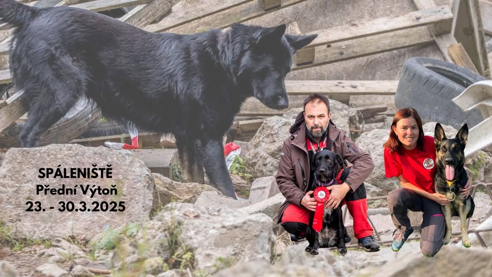 Jarní výcvikový tábor pro psovody záchranných psů s Ivou Lžičařovou