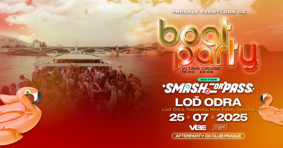 BOAT PARTY - LOĎ ODRA