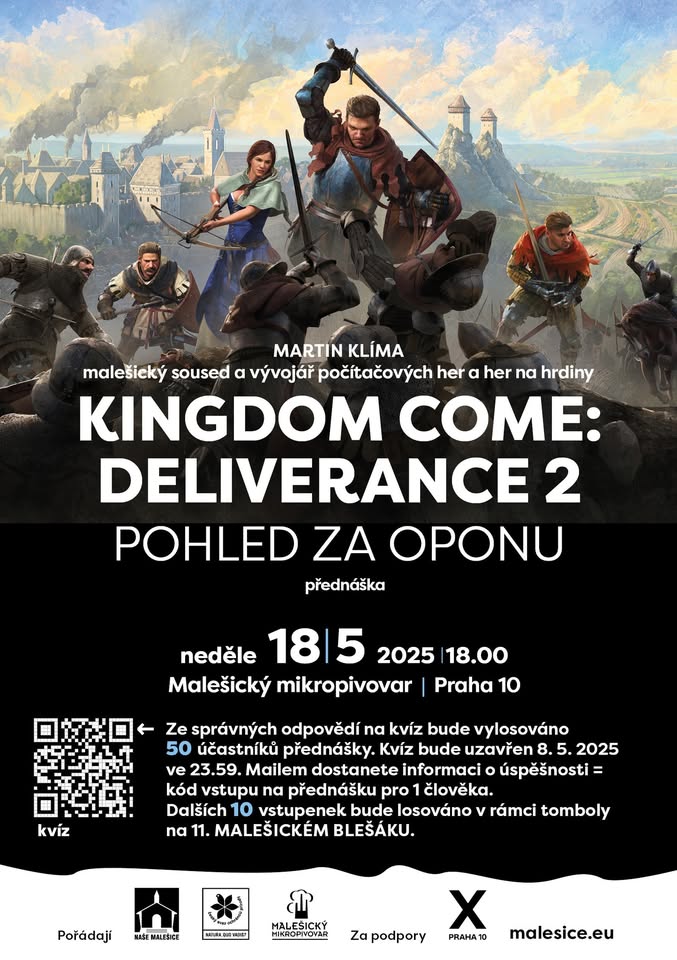 Přednáška: Kingdom Come: Deliverance 2 – Pohled za oponu