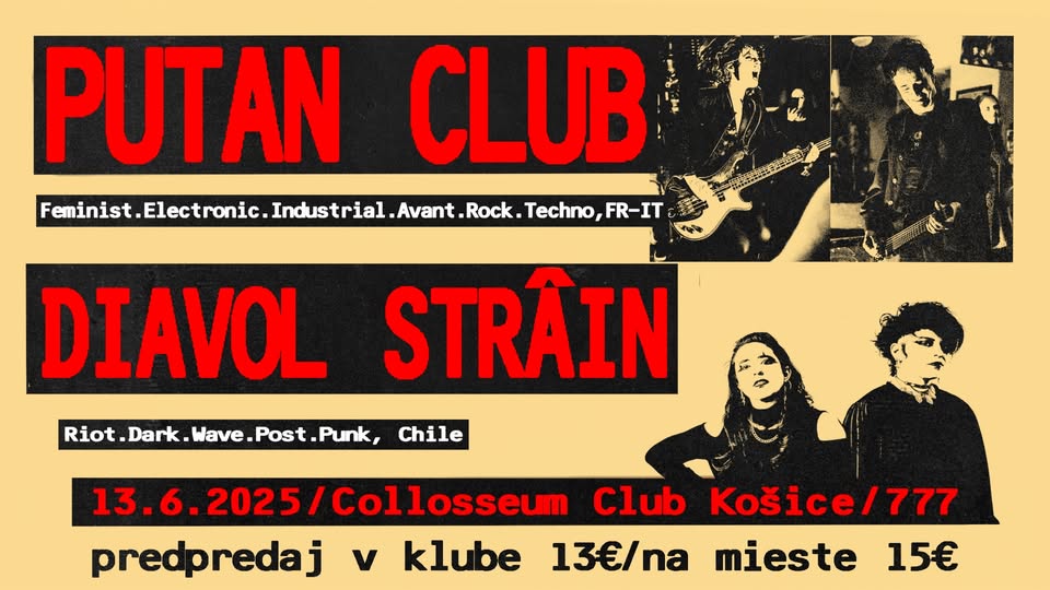 ✹ PUTAN CLUB [FR-IT], DIAVOL STRÂIN [Chile] // 777 ✹