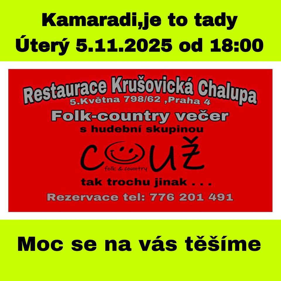 COUŽ- Restaurace Krušovická Chalupa