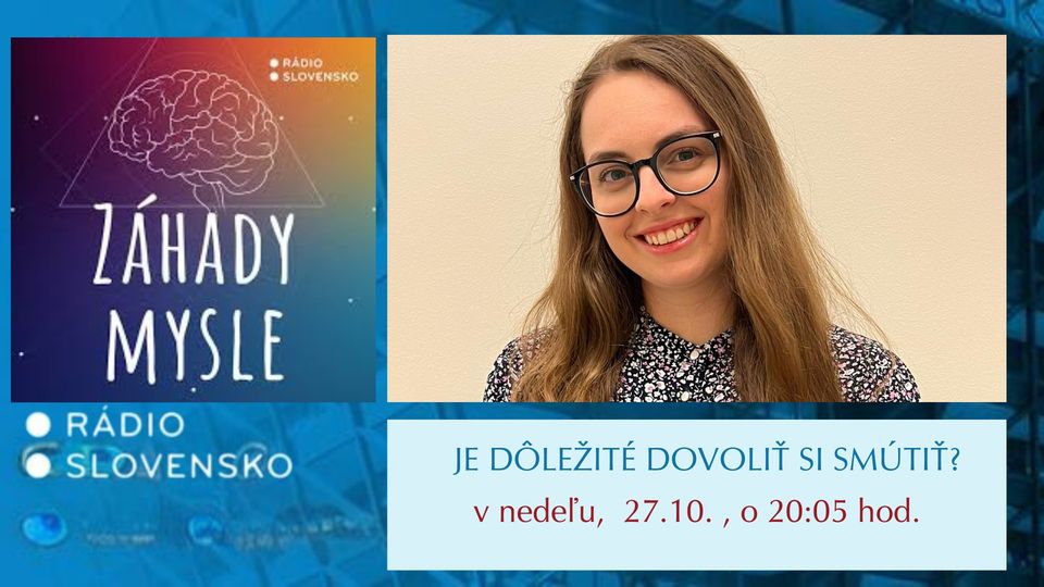 Rozhovor: Je dôležité dovoliť si smútiť?