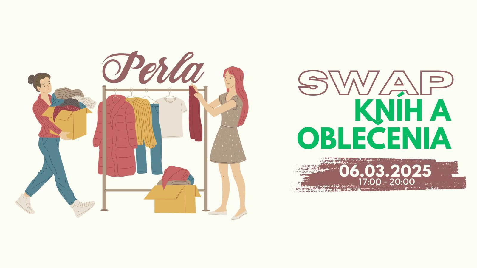 SWAP kníh a oblečenia