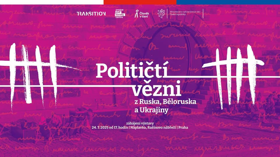 Výstava politických vězňů na Náplavce