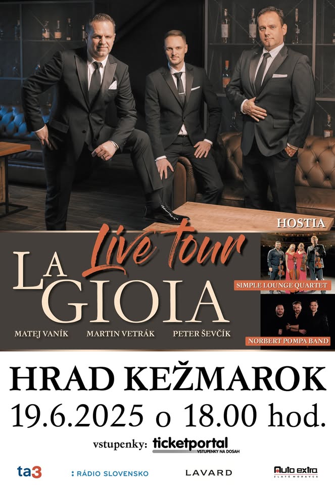 La Gioia live tour 2025