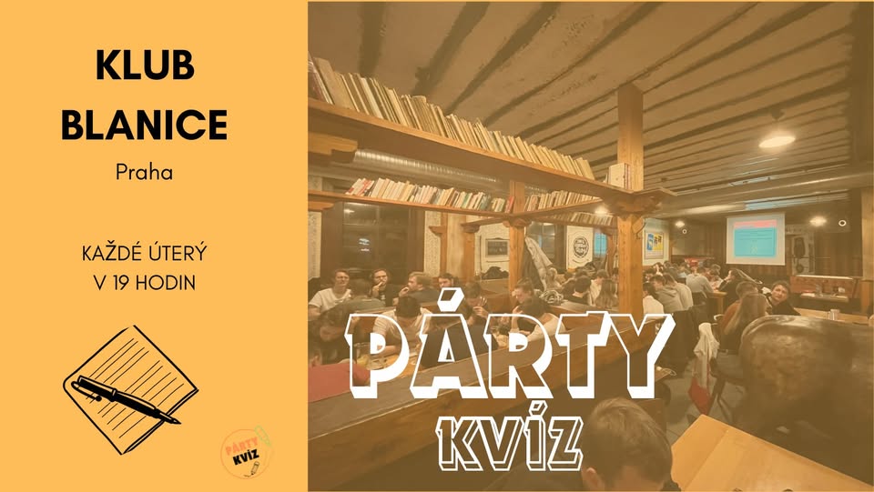 Párty Kvíz na Blanici - Praha