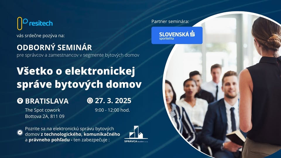 Všetko o elektronickej správe bytových domov