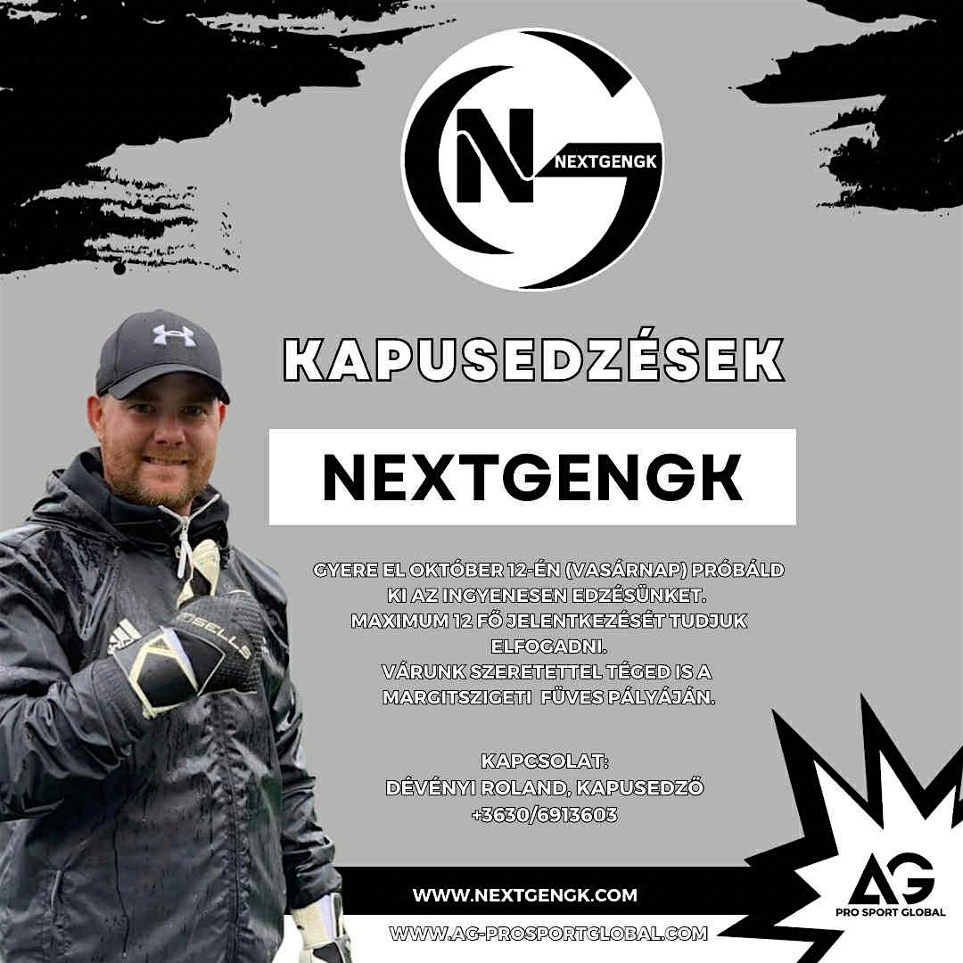 NextgenGK kapusedzések