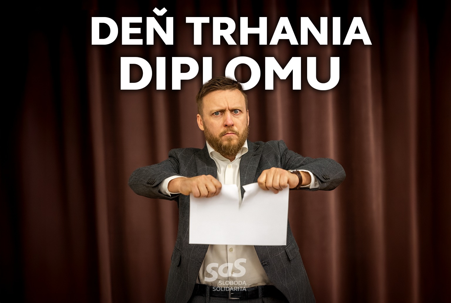 Deň roztrhania diplomu Petra Kotlára