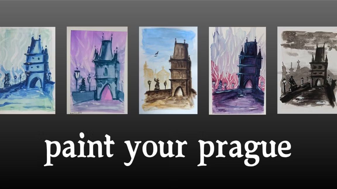 Charles Bridge Walk & Watercolor Workshop