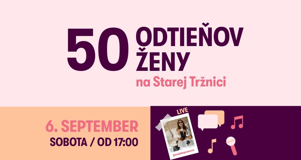 50 odtieňov ženy na Starej Tržnici