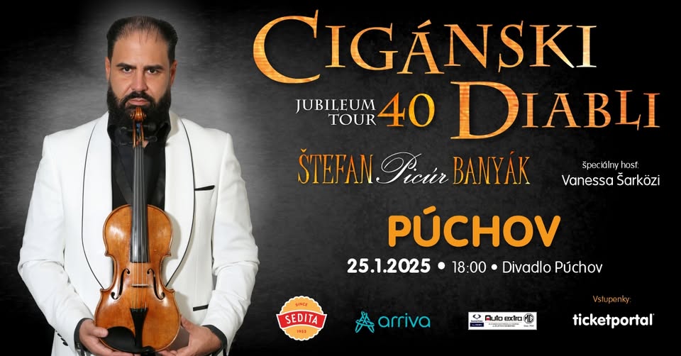 CIGÁNSKI DIABLI - JUBILEUM TOUR 40 | Púchov