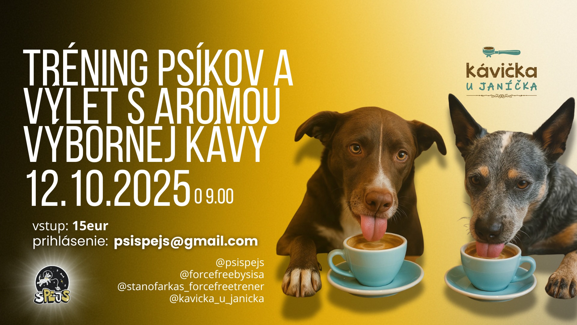 Kávička a tréning u Janíčka
