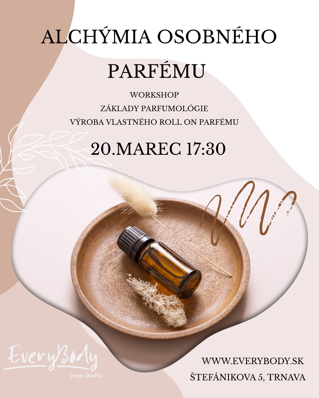Alchýmia osobného parfému workshop