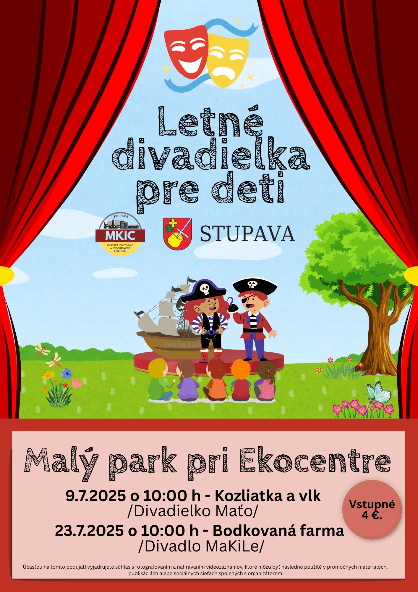 Letné divadielka pre deti - Bodkovaná farma