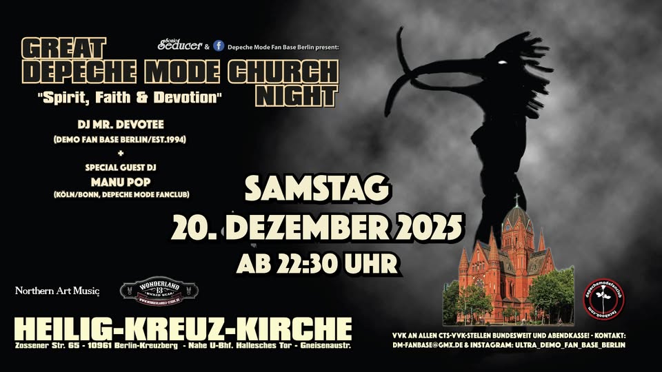 Final great Depeche Mode Church Night 2025