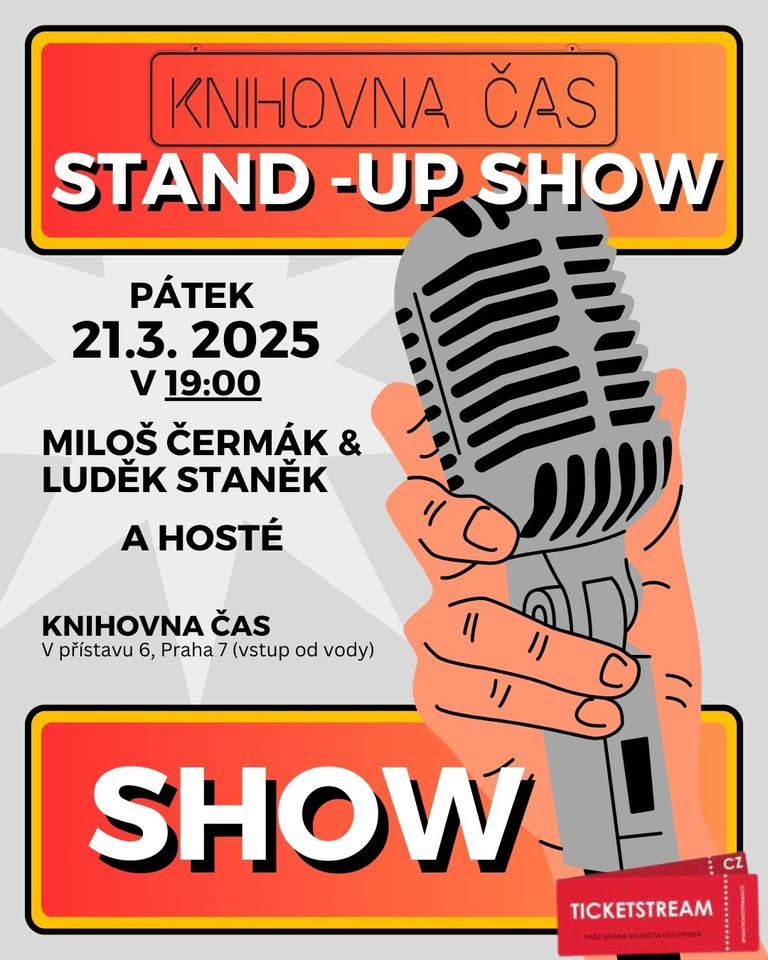 Stand-up v Knihovně!🎙️