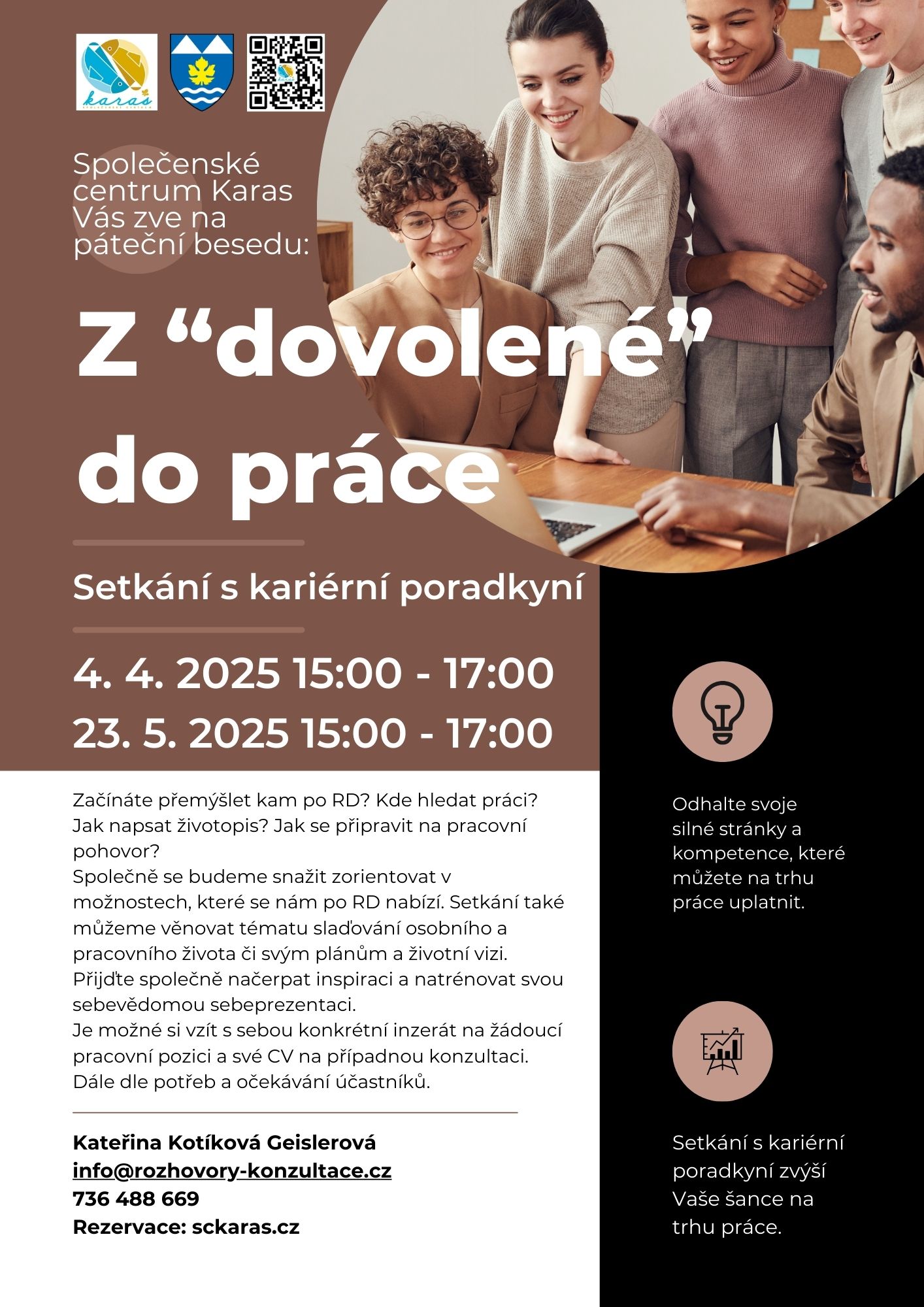 Beseda: Z "dovolené" do práce