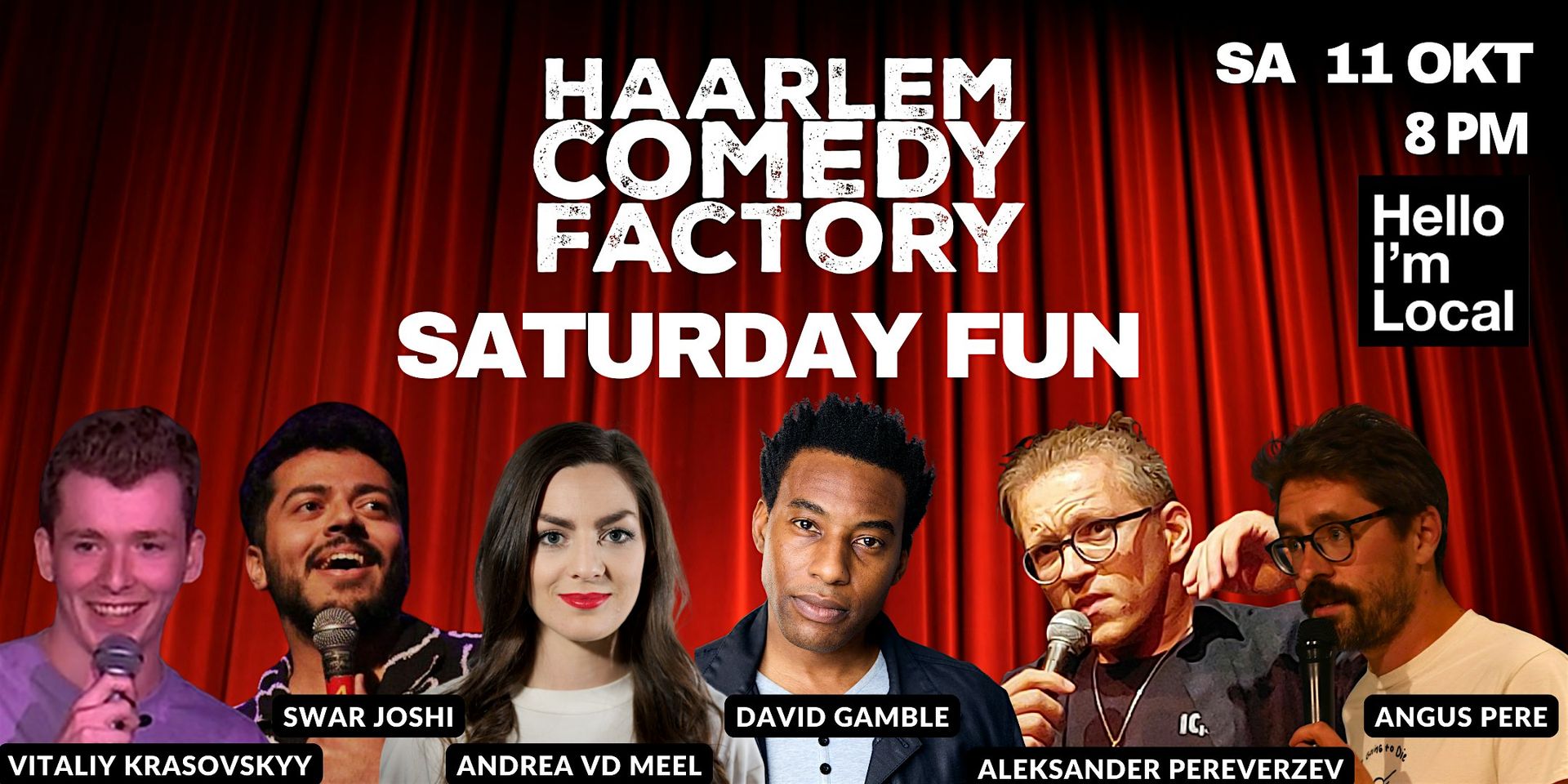 Haarlem Comedy Factory - Saturday Fun