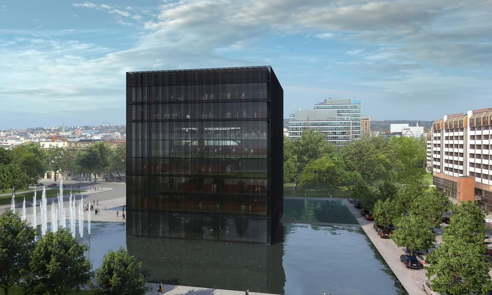 Architektonické soutěže a knihovna Černá kostka v Ostravě