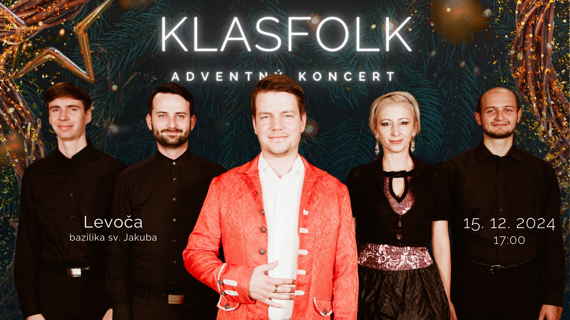Klasfolk - adventný koncert v Levoči