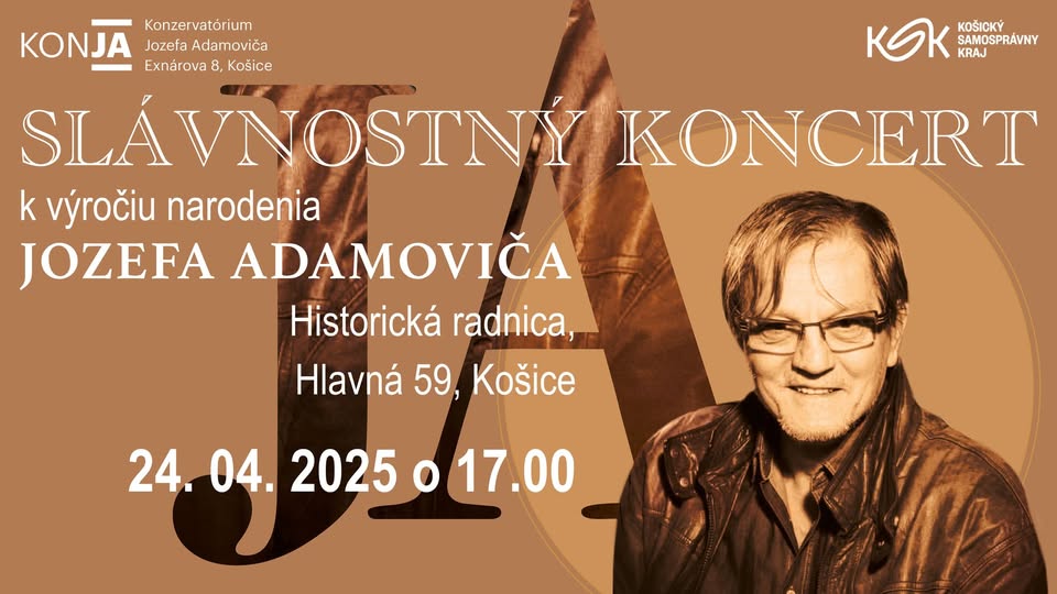 Slávnostný koncert k výročiu narodenia Jozefa Adamoviča