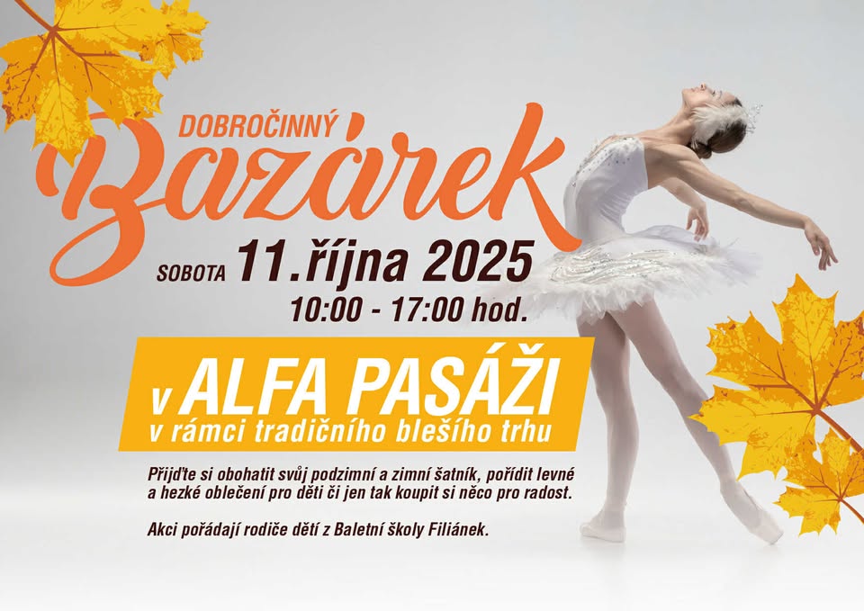 DOBROČINNÝ BAZÁREK FILIÁNEK