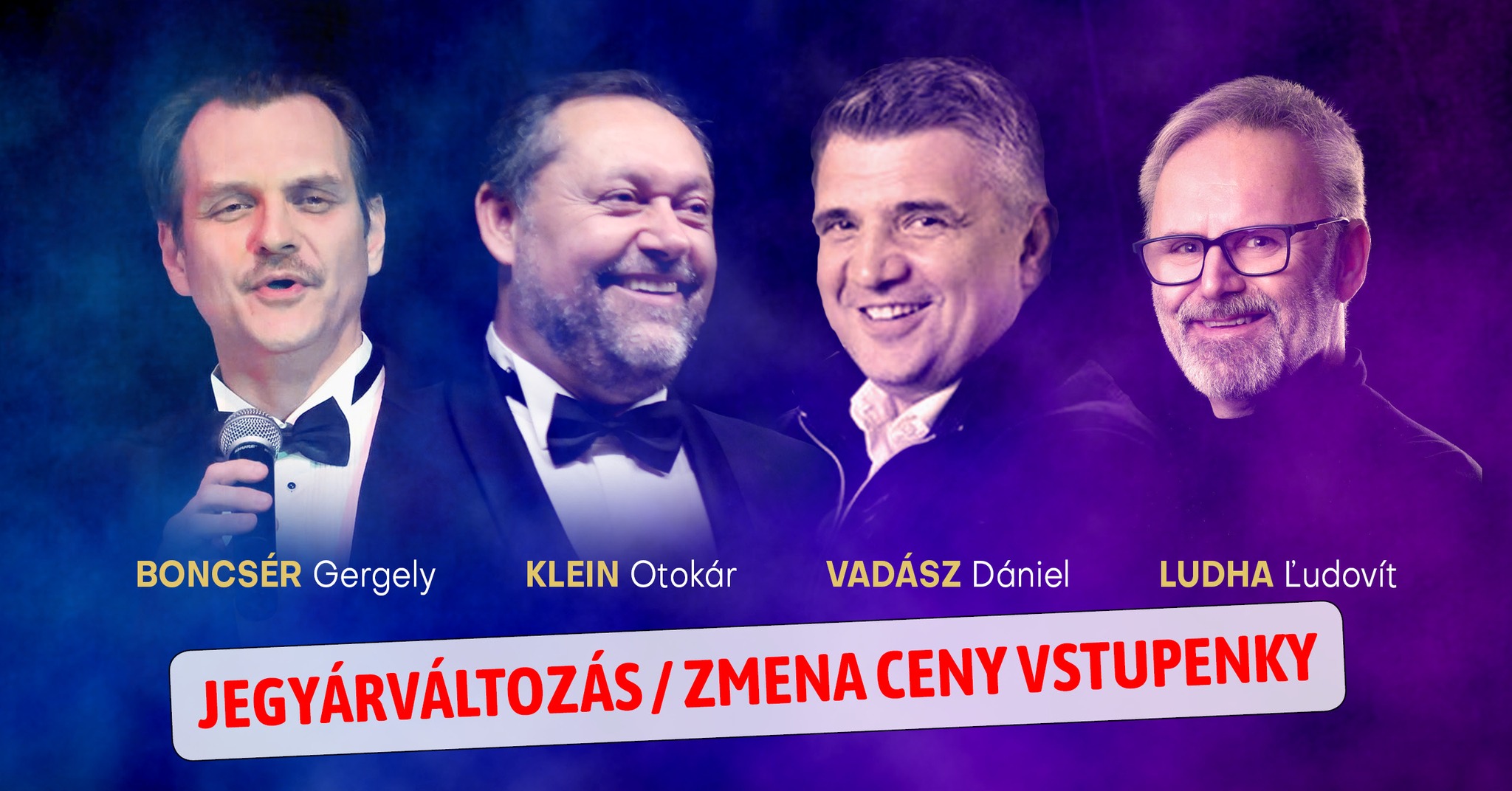 TENOROK A NŐI SZÍVEKÉRT - TENORI ŽENSKÝCH SŔDC