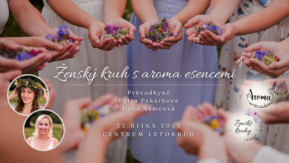 Women's circle with aroma essences from 17:30.