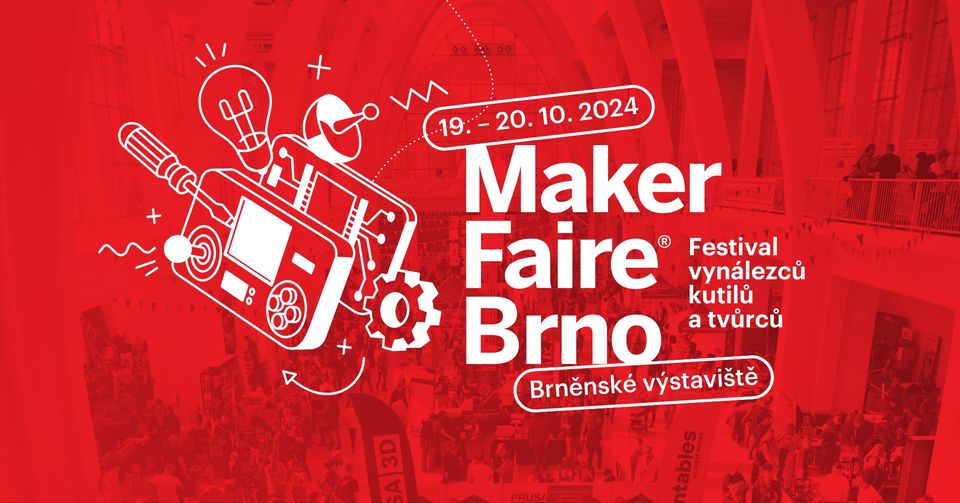 Maker Faire Brno 2024 - přehlídka inovátorů a vynálezců