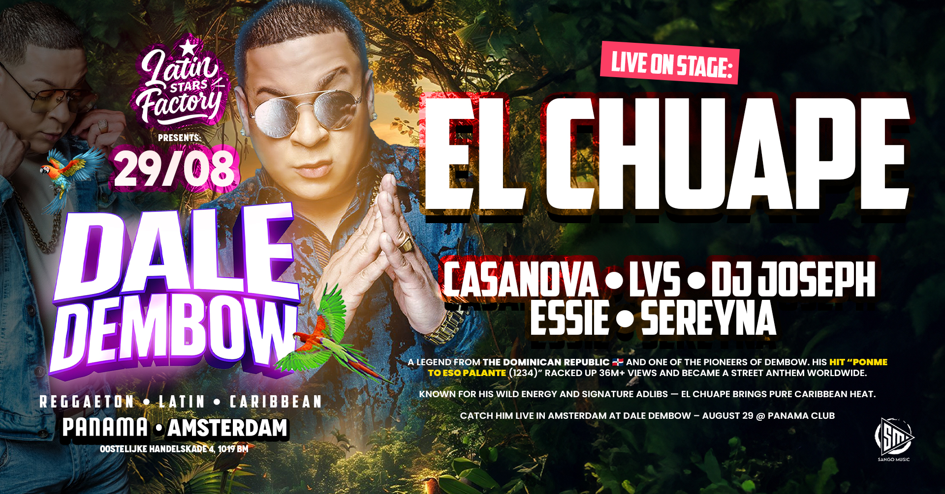 DALE DEMBOW x EL CHUAPE live ON STAGE