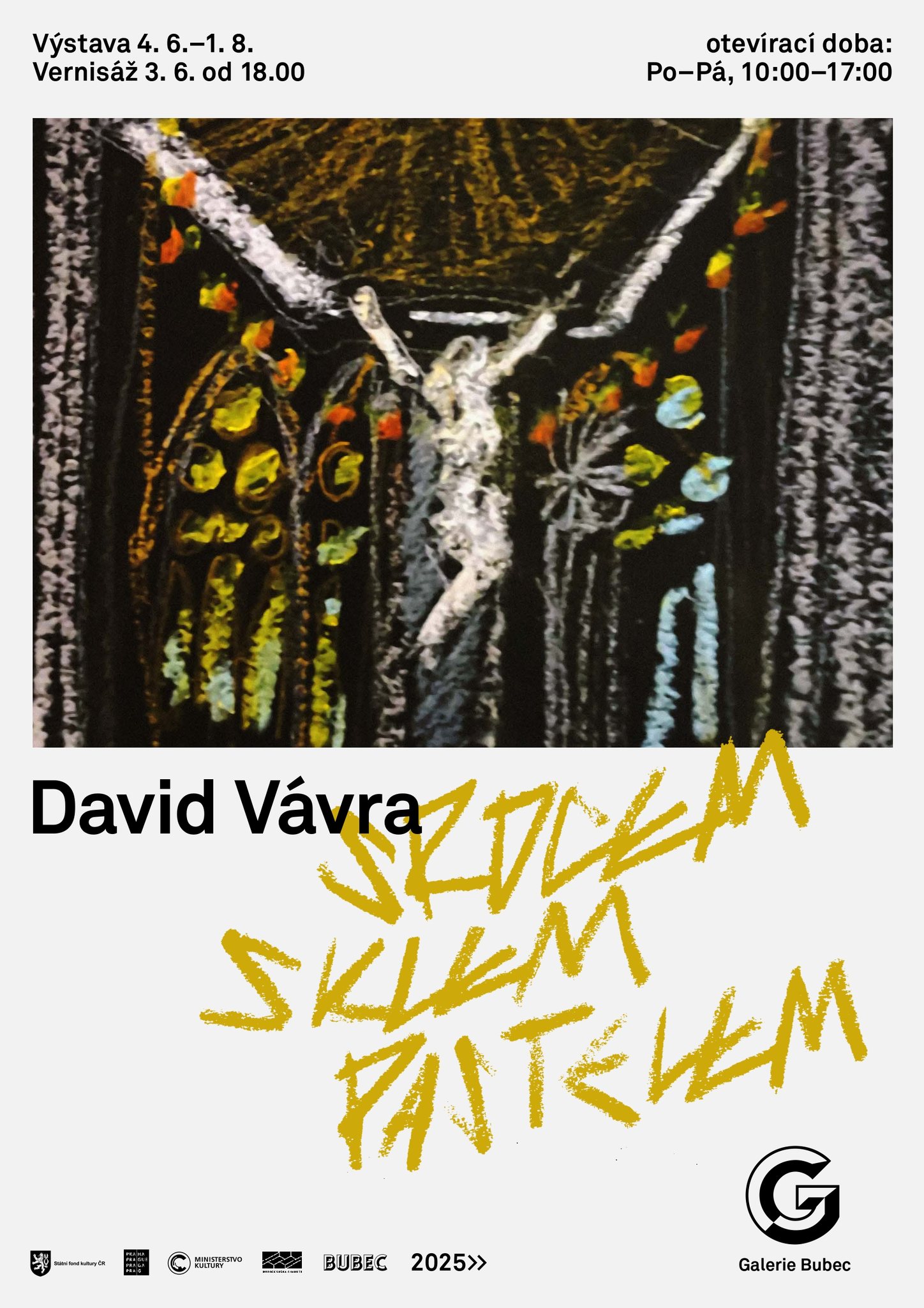 David Vávra - srdce, sklem, pastelem, komentovaná prohlídka v rámci akce Otevřené ateliéry