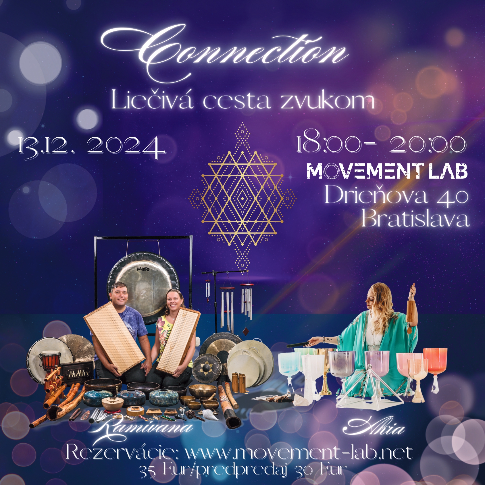 CONNECTION - Liečivá cesta zvukom RAMIVANA & AKIA