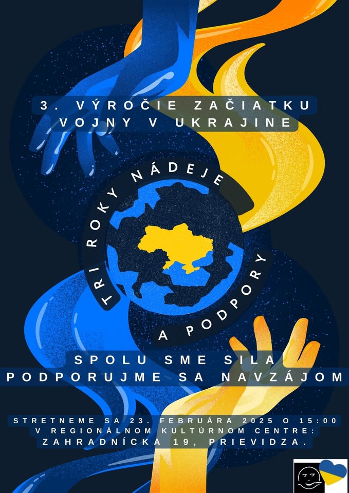 Tri roky nádeje a podpory 🇸🇰 / Три роки надії і підтримки 🇺🇦