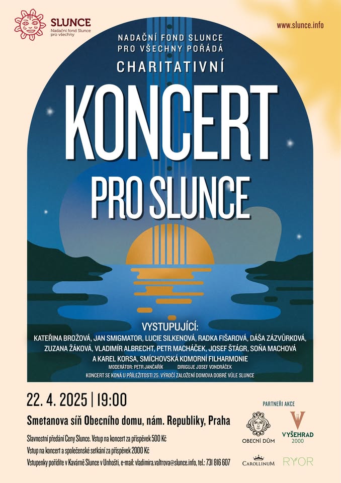 Charitativní koncert pro Slunce