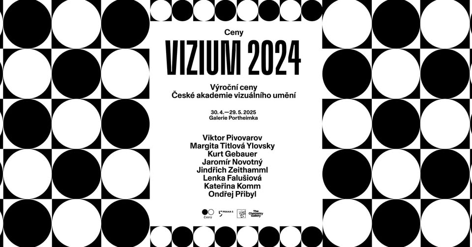 Ceny Vizium 2024 - Výroční ceny České akademie vizuálního umění