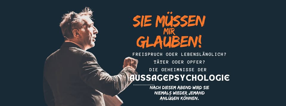 True Crime Night - Freispruch oder Lebenslänglich? Wenn Aussage gegen Aussage steht!