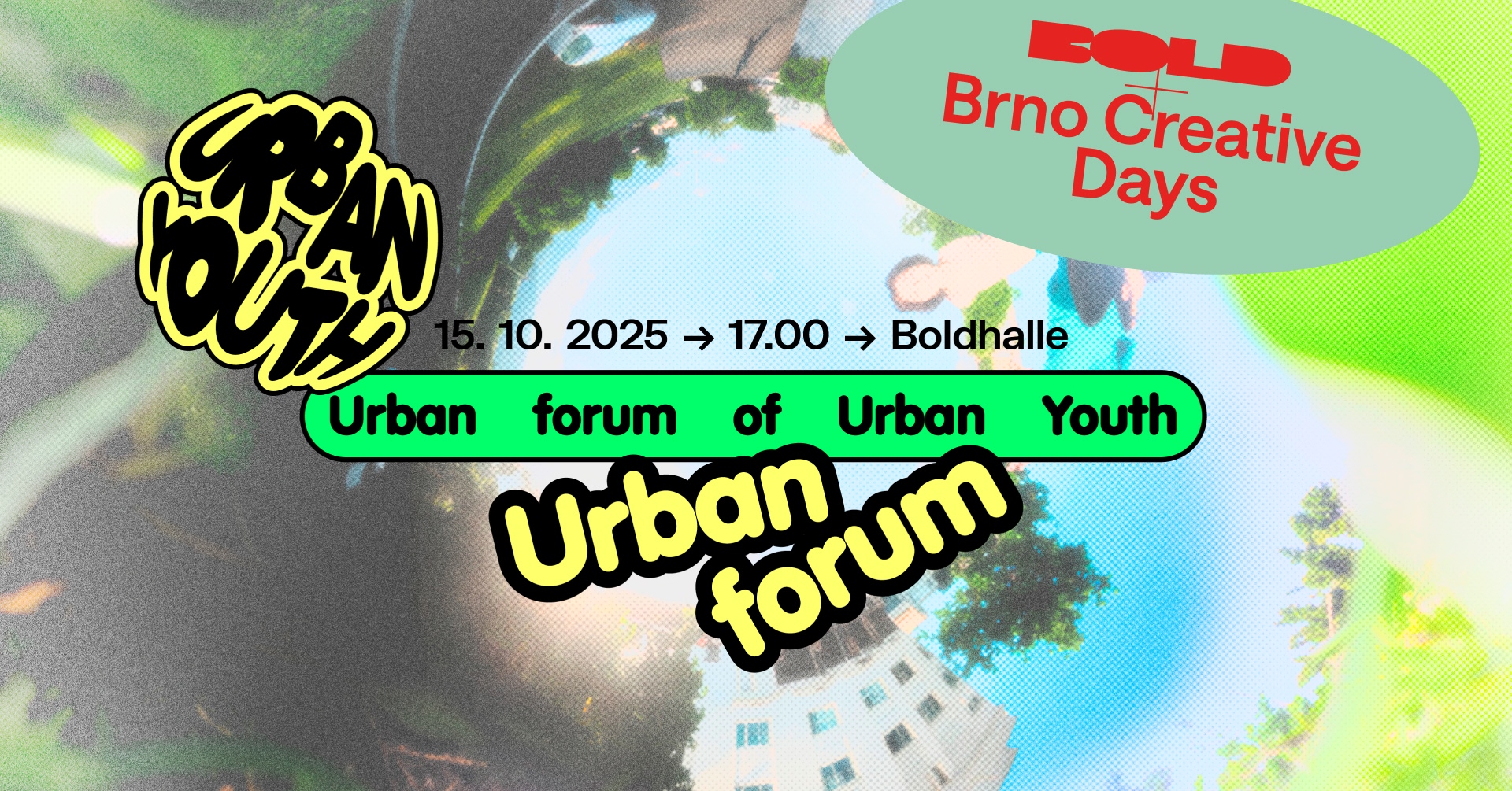 Brno Creative Days: Veřejná debata Urban Forum of Urban Youth