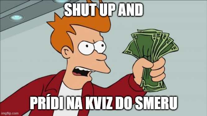 Kvízová Streda v Smer Klub 77 (ZA) - 8. 10. 20:00