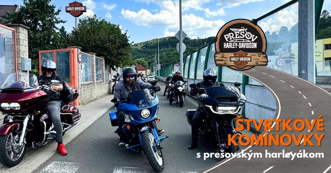 Štvrtkové komínovky s prešovským Harleyákom