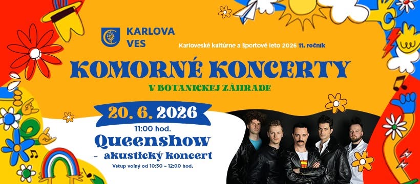 KOMORNÝ KONCERT V BOTANICKEJ ZÁHRADE