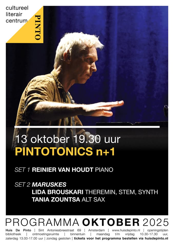 PINTOTONICS n+1 edition October 13th  2025