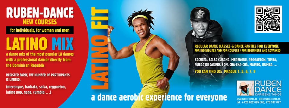 Latino mix a Latino fit s profesionálním tanečníkem z Dominikánské rep.