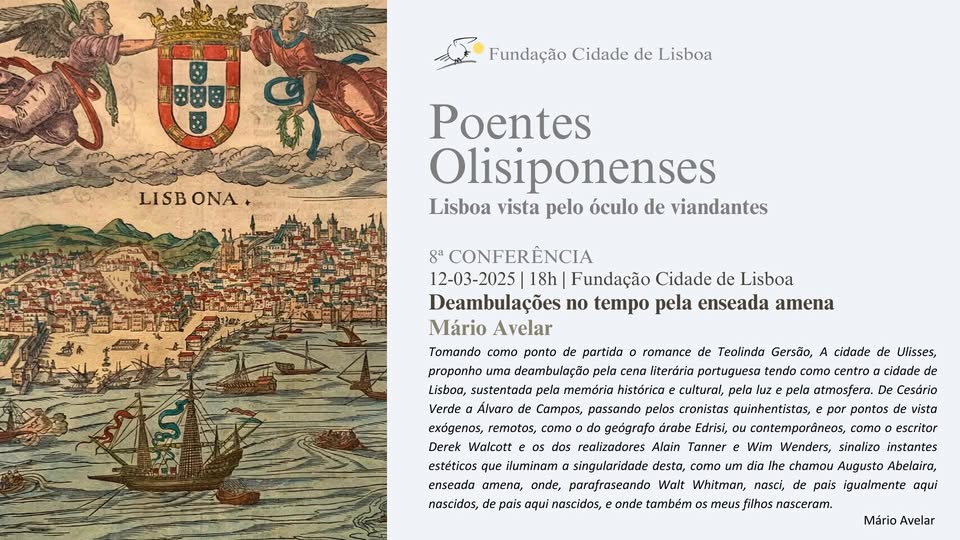 Conferência: Deambulações no Tempo pela Enseada Amena