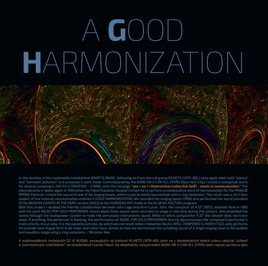 Miroslav Noe - A Good Harmonisation - LP Release / Listening Party
