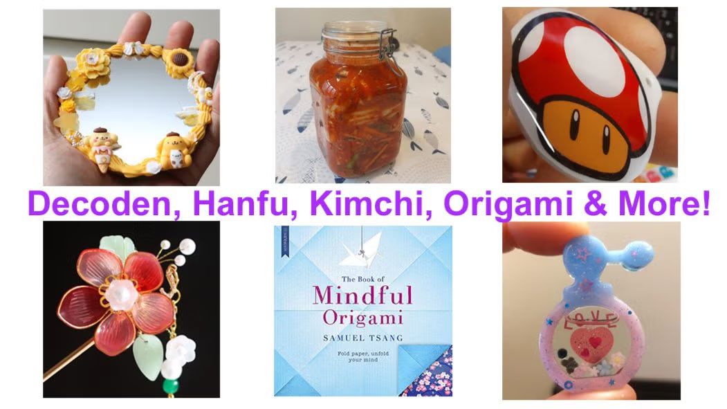 Origami and Asian craft workshops for team building, birthdays, celebrations.