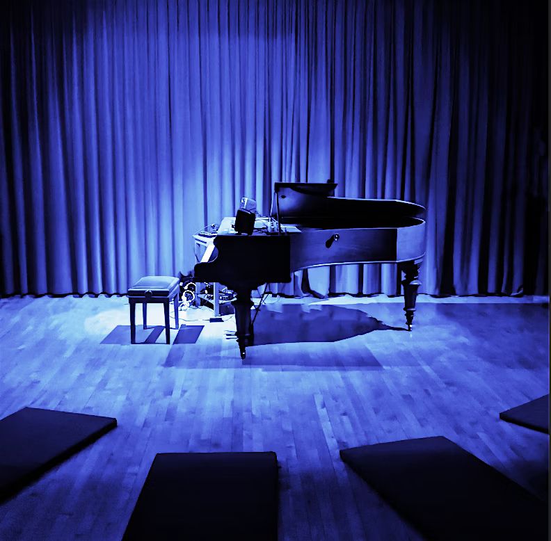 Lie-down Concert Series: Meditative Piano + Live Electronics