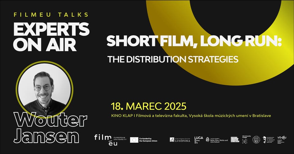 FilmEU Talks | Wouter Jansen: Short Film, Long Run