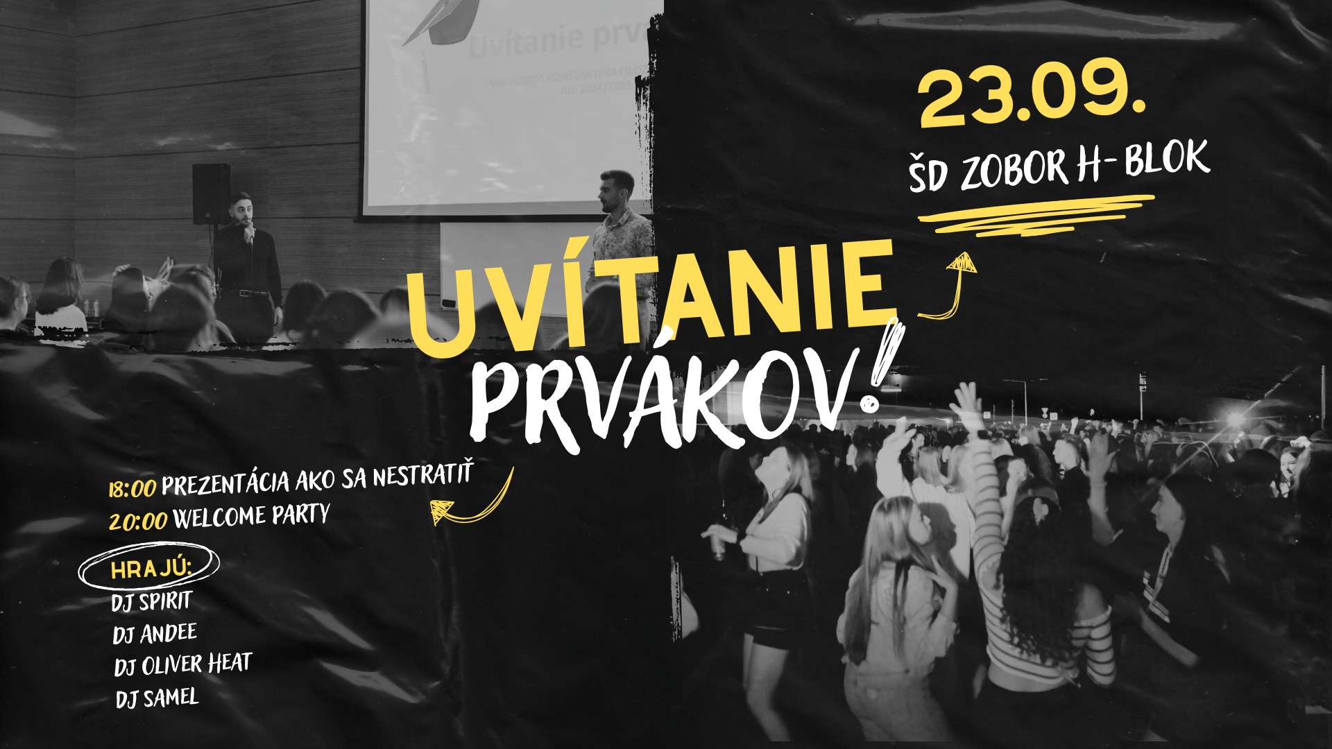 Uvítanie prvákov 2025